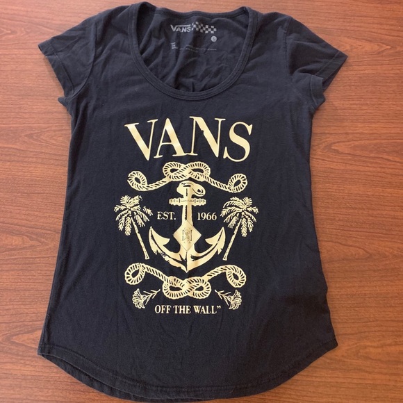 Vans Tops - Women’s size small vans off the wall tee shirt